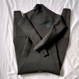 billabong 3/2 synergy back zip full wetsuit 8